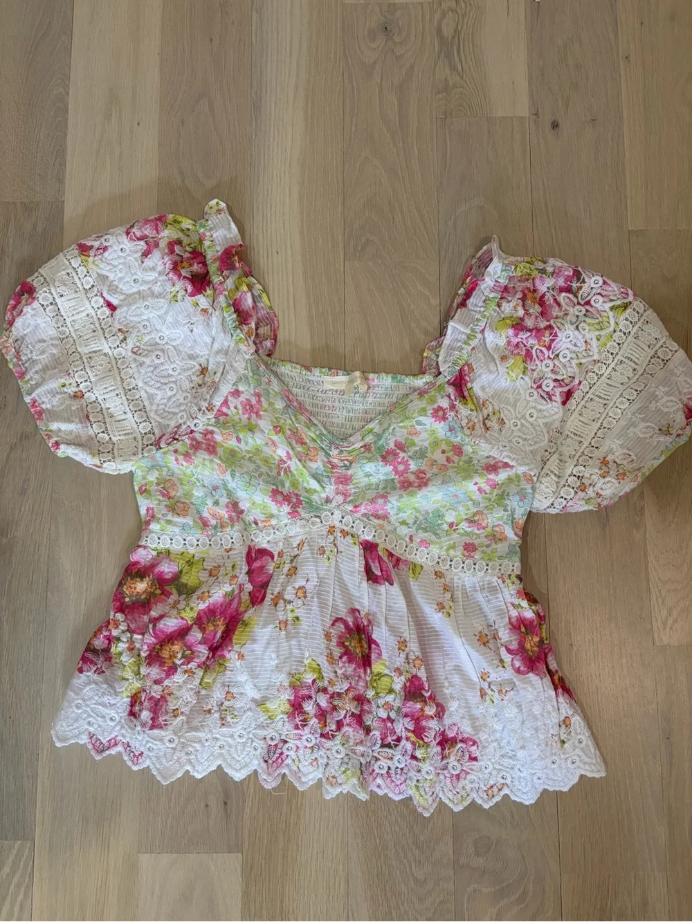 LoveShackFancy Prezia Top